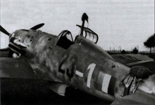 Macchi C.205V Veltro della 1ª Squadriglia del 1º Gruppo Caccia Asso di Bastoni, Campoformido, aprile 1944