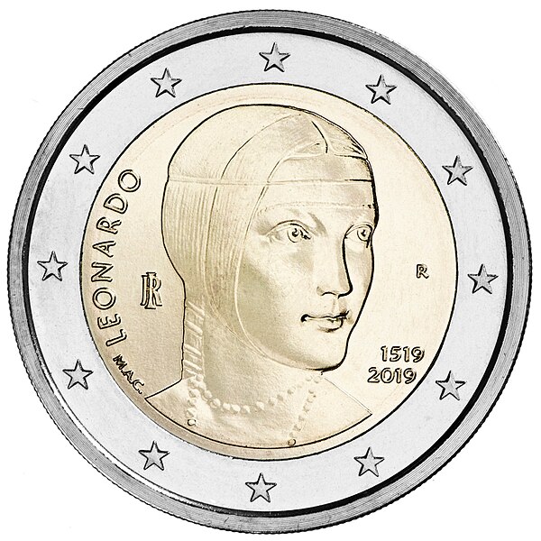 File:2 euro commemorativo italia 2019 leonardo.jpg