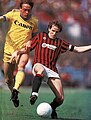 Serie A 1984-85 - Milan vs Vérone - Elkjær, Baresi.jpg