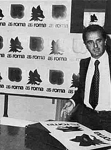 Il presidente Gaetano Anzalone presenta nell'estate 1978 la rinnovata brand identity romanista
