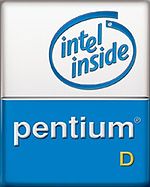 Sigla Pentium D.