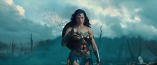 Wonder Woman interpretata da Gal Gadot nell'omonimo film.