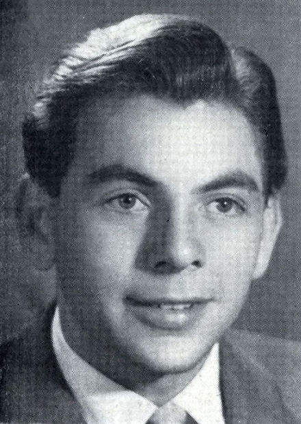 Giulio Paradisi nel 1953