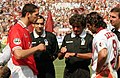 Serie B 1997-98, Relégation - Pérouse vs Turin - Materazzi, Cesari, Lentini.jpg