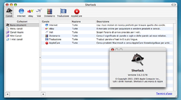 Sherlock 3.6.2 na macOS.