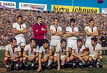 Il Cagliari campione d'Italia nella stagione 1969-70