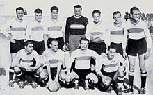 La prima maglia biancazzurra (Brindisi-Lecce, 13 dicembre 1938).