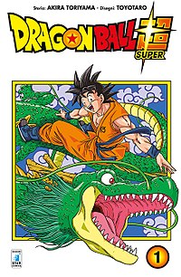 Son Goku da adulto sulla copertina italiana del primo volume di Dragon Ball Super