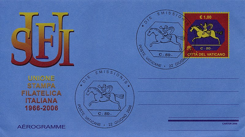 File:USFI aerogramma Vaticano 2006.jpg