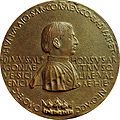 Pisanello, médaille d'Alphonse V d'Aragon, 3, recto.jpg