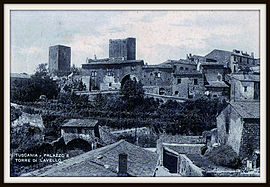 Tuscania nel 1936