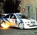 Rallye Sanremo 1993 - Cunico, Evangelisti - Ford Escort RS Cosworth.jpg