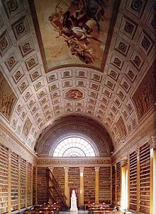 Sala lettura della Biblioteca Palatina