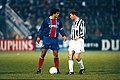 1996 Super Coupe de l'UEFA - Juventus vs PSG - Raí et Zinédine Zidane.jpg