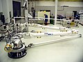 European Robotic Arm ERA în timpul testării podelei plate.jpg