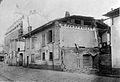 Il convento di Santa Chiara in via di demolizione