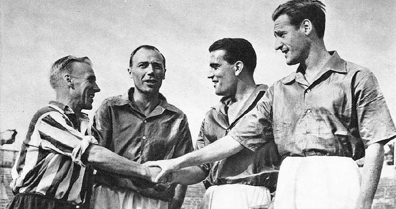 File:Coppa Latina 1951 - AC Milan vs Atlético Madrid - Carlsson, Gren, Nordahl e Liedholm.jpg