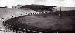 L'intérieur du stade.