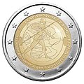 2 € commemorativo della Grecia emesso nel 2010
