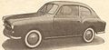 La graziosa Moretti 750 nella versione Alger-Le Cap del 1955-56
