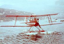 Il Ca.100 idro donato dall'Aero Club Como alla famiglia Caproni e oggi esposto al Museo dell'aeronautica Gianni Caproni di Trento.