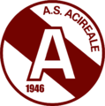 Lo storico stemma dell'A.S. Acireale, utilizzato fino al fallimento del 2006