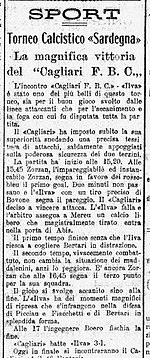 Cagliari Calcio – Wikipédia, a enciclopédia livre