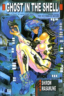 Ghost in the Shell  è un manga scritto e disegnato da Masamune Shirow, serializzato per la prima volta in Giappone sulla rivista Young Magazine dal 1989 al 1991. Successivamente è stato pubblicato in volume unico il 2 ottobre 1991 da Kōdansha. Shirow ha continuato la serie con due sequel, pubblicati dal 1991 al 1997 su Young Magazine e poi raccolti in due volumi, Ghost in the Shell 2: ManMachine Interface nel 2001 e Ghost in the Shell 1.5: Human-Error Processer nel 2003.
