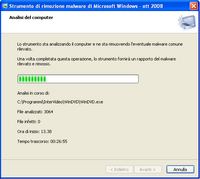 L'outil fonctionnant sous Windows XP