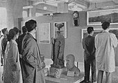 国際文化会館内の原爆資料室（1959年頃）