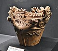 笹山遺跡出土 深鉢形土器（火焔型土器）（国宝） 十日町市博物館展示。