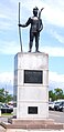 旭川空港に設置されているレルヒの銅像