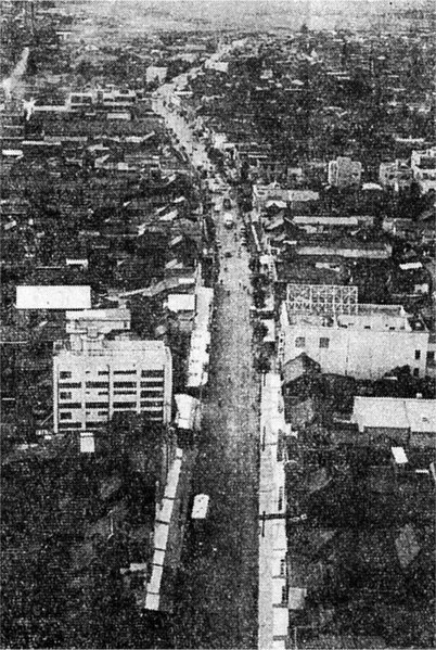 ファイル:Aerial photography of Tochigi City, circa 1965.jpg