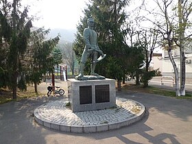 山鼻屯田兵の像