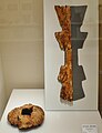 笠形木製品・盾形木製品（奈良県指定文化財） 唐古・鍵考古学ミュージアム展示。