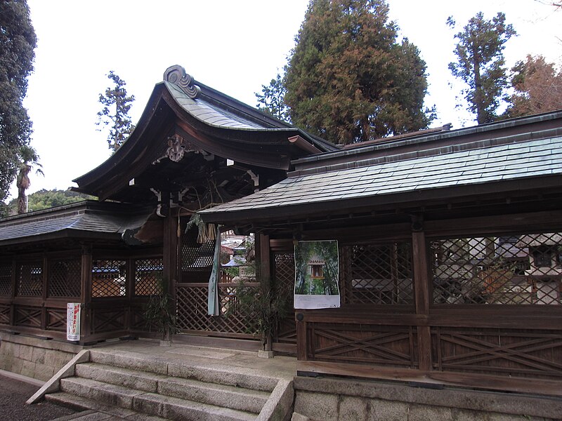 ファイル:那波加神社 拝所.JPG