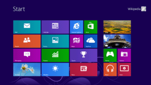Windows 8-ს ეკრანი