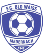Vaizdas:Blo-Wäiss Medernach logo.png