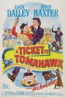 Vaizdas:A Ticket to Tomahawk (1950 film) poster.jpg