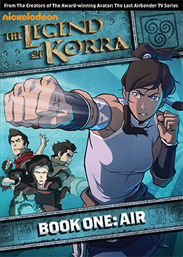 Vaizdas:The Legend of Korra - Book One, Air DVD cover.png