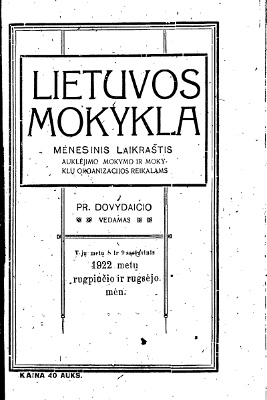 Lietuvos mokykla