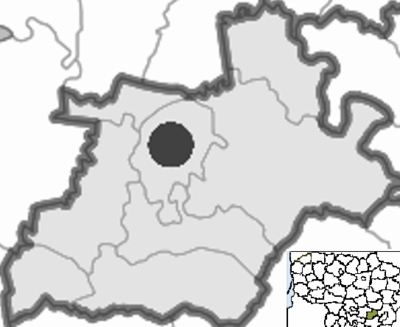 Location map Kaišiadorių savivaldybė