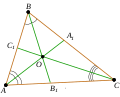 Trikampio pusiaukampinės.svg