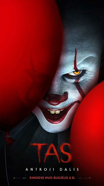 Vaizdas:It (2019) poster.jpg