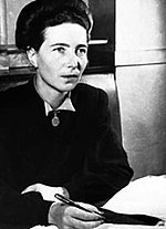 Miniatiūra antraštei: Simone de Beauvoir