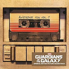 Guardians of the Galaxy: Awesome Mix Vol. 1 viršelis