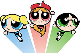 Super mergaitės – Žiedelė, Burbuliukė ir Vėdrynė