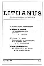 Miniatiūra antraštei: Lituanus