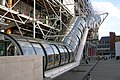 Centre Georges Pompidou - modernaus meno centras Paryžiuje. Autoriai - Renzo Piano ir Richard Rogers