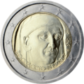 €2 commemorative coin Italy Giovanni Boccaccio 2013.png